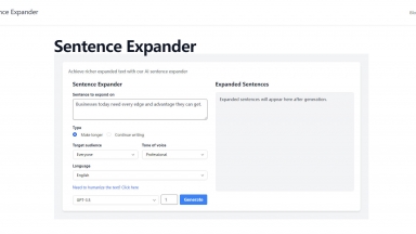 Sentence Expander