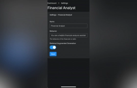 FinanceGPT Chat gallery image