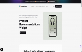 AI Product Recommendations Widget gallery image