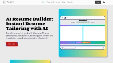 Wonderin Resume AI