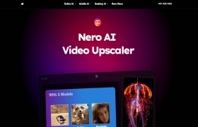 Nero AI Video Upscaler gallery image
