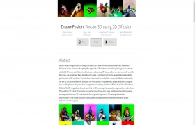 DreamFusion gallery image