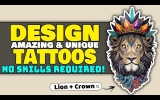 How To Design AMAZING Tattoos Within MINUTES | Using AI