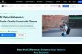 Filmora's AI Voice Enhancer