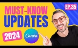 Exciting Updates in Canva: Element Timing, Blur Brush, Chart Bar Race! Discover the Latest Features in Canva [Ep. 35]