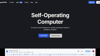 Self-operating computer
