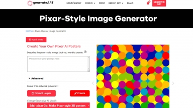Pixar-Style Ai Image Generator