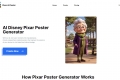 AI Pixar Movie Poster Generator