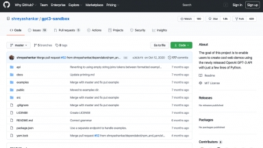 GPT-3 Python Sandbox
