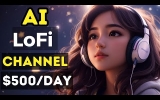 Create Your Own Monetizable LoFi Channel with AI