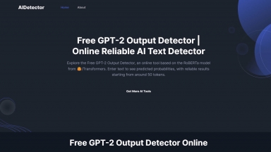 Free GPT-2 Output Detector