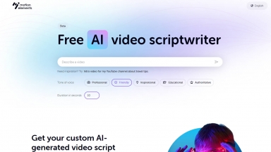 Free AI video scriptwriter