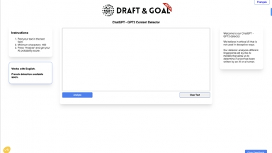 ChatGPT - GPT3 Content Detector