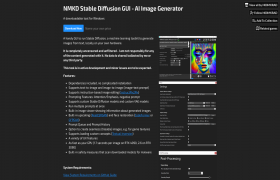 NMKD Stable Diffusion gallery image