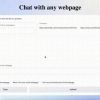 Chat with any webpage