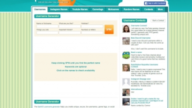 SpinXO Username Generator