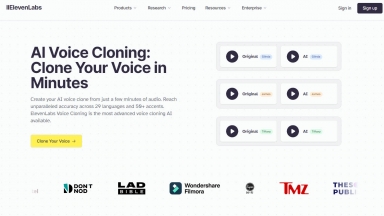 ElevenLabs AI Voice Cloning