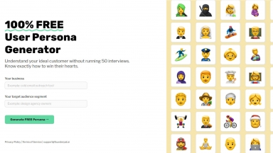 User Persona Generator