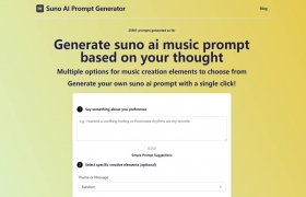 Suno AI Prompt Generator gallery image