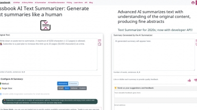 Sassbook AI Summarizer