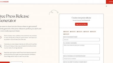 AI Press Release Generator