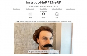 Instruct NeRF2NeRF gallery image