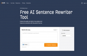 Ahrefs AI Sentence Rewriter Tool gallery image
