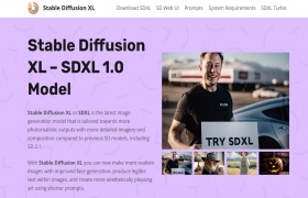 Stable Diffusion XL gallery image