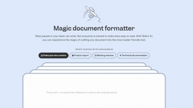 Magic Document Formatter