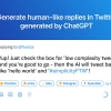 Replai – ChatGPT replies in Twitter, LinkedIn ico