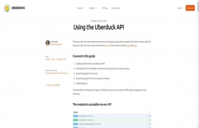 Uberduck API gallery image
