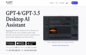 PyGPT Desktop AI Assistant gallery image