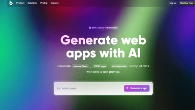 UI Bakery AI App Generator