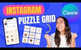 Create an Instagram Puzzle Feed with Canva in 2024: A FREE, Fun, and Easy Guide