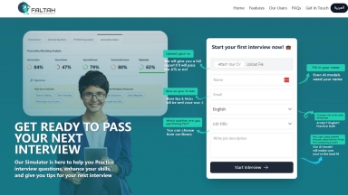 Faltah AI Interview Simulator
