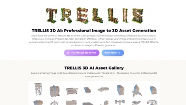 TRELLIS 3D AI