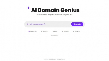 AI Domain Genius