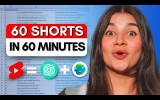 Producing 60 YouTube Shorts in Just 60 Minutes with the Power of 2 AI Tools