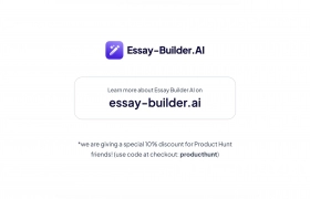 Essay Builder AI gallery image