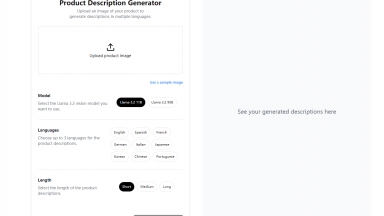 Product Description Generator