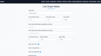 Line graph maker