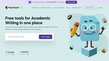 Free AI Essay Writer by papertyper