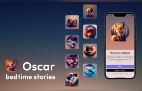 Oscar - bedtime story generator gallery image