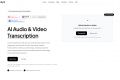AI Audio & Video Transcription
