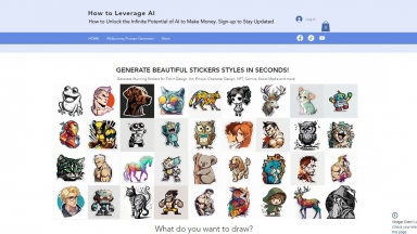 Sticker Prompt Generator