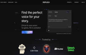 Replica Studios' Text-to-Speech AI Voices gallery image
