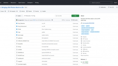 Bringing Old Photo Back to Life