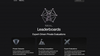Scale Leaderboard