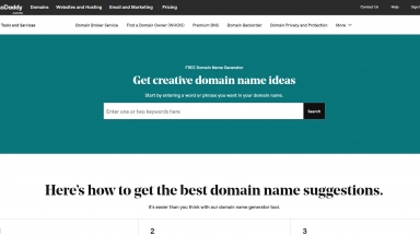 GoDaddy Domain Generator