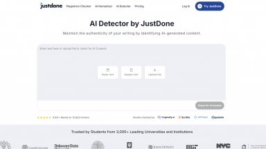 JustDone AI Detector